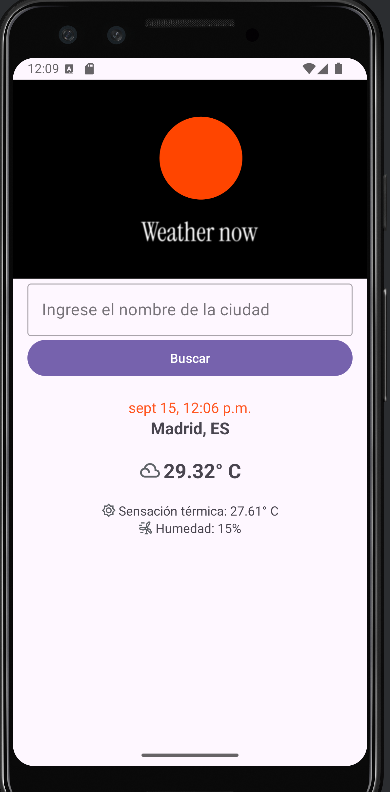 weather app